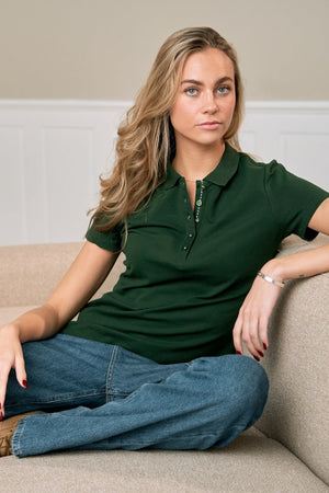 Polopaita - tummanvihreä