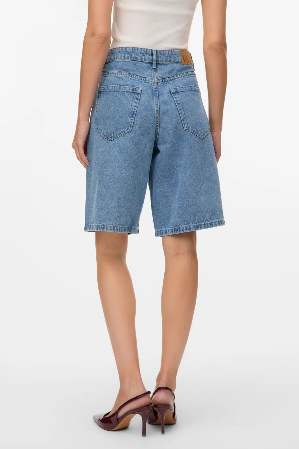 Kath Long denim Shorts - vaaleansininen farkku