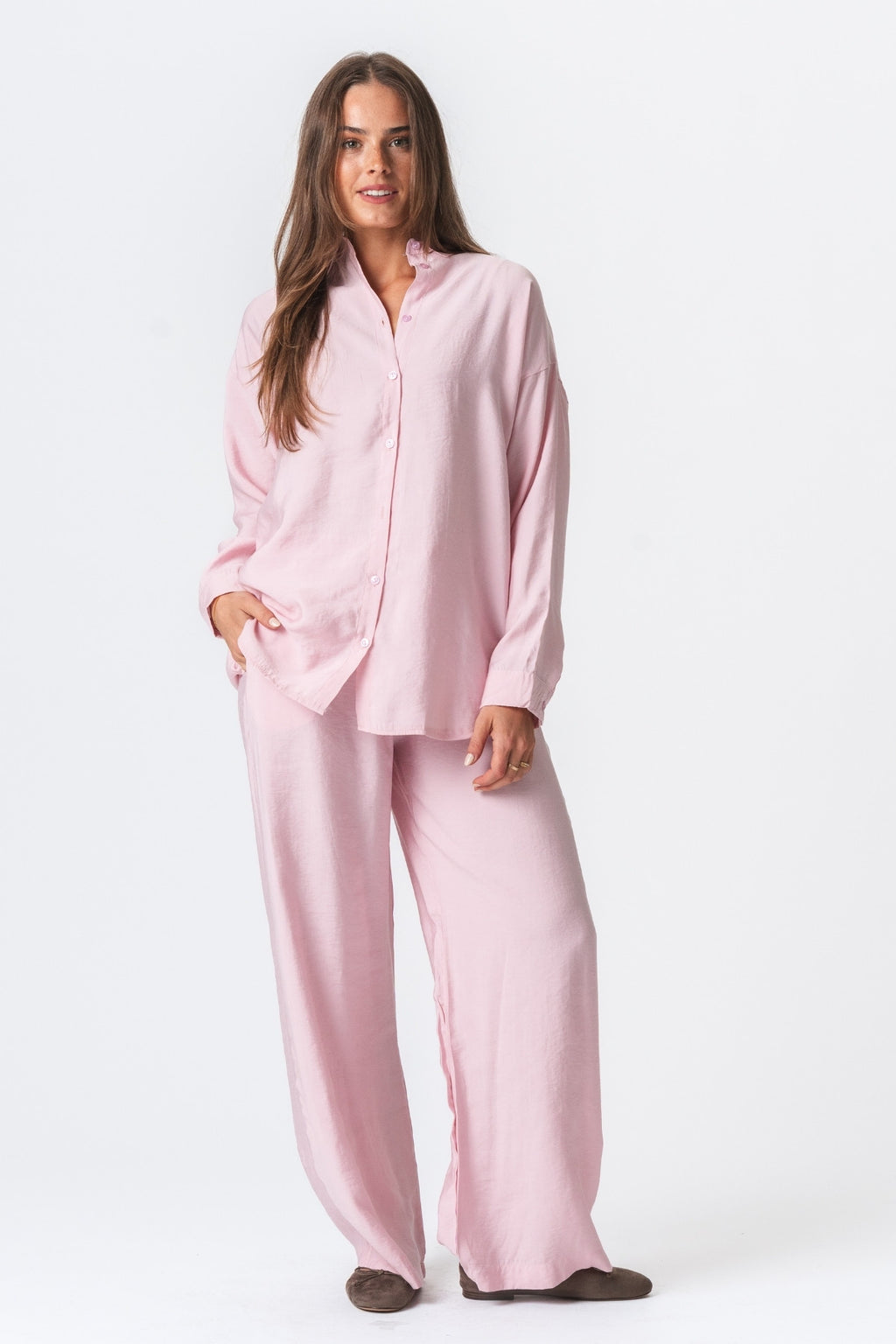 Mia Pants + MIA -paita (ruusu) - paketti sopimus