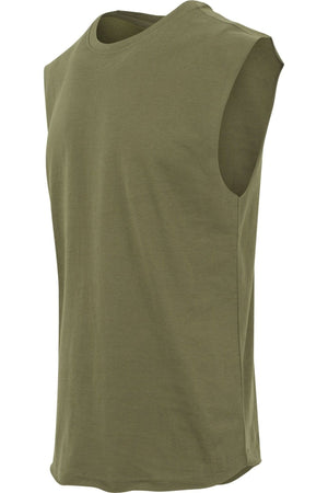 Hihaton tee - oliivi
