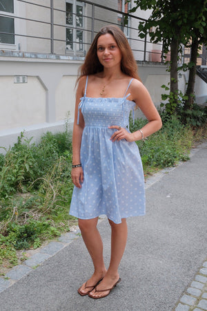 Sophia-mekko - vaaleansininen