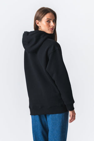 Stella Oversized Hoodie - musta
