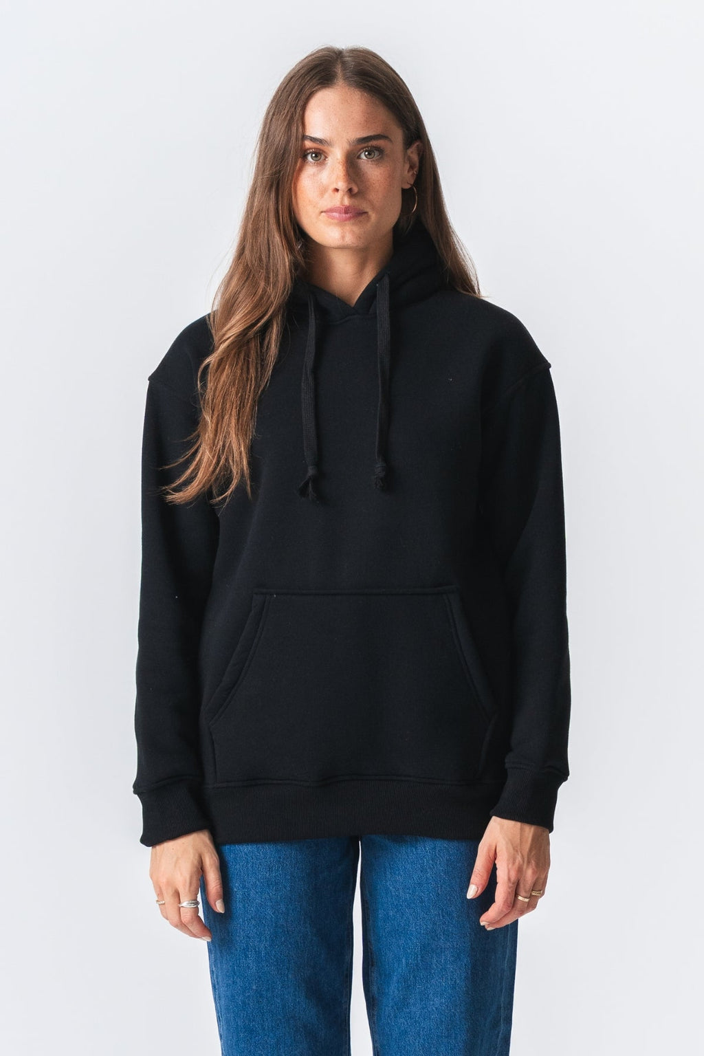 Stella Oversized Hoodie - musta