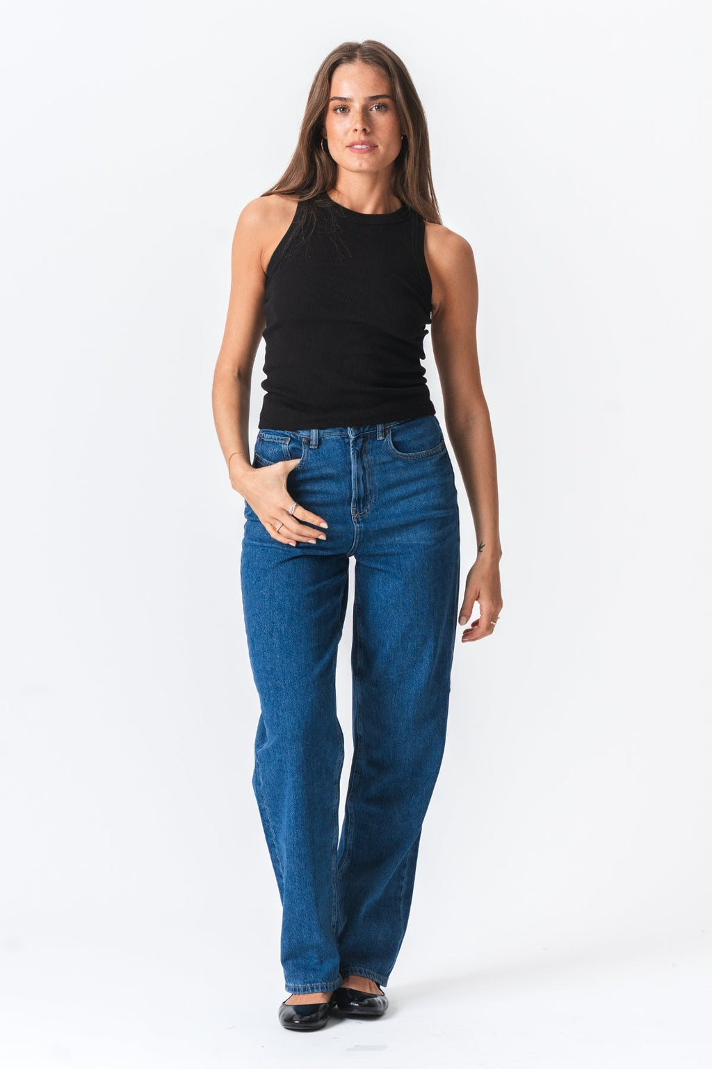 Unkittu yläosa - musta