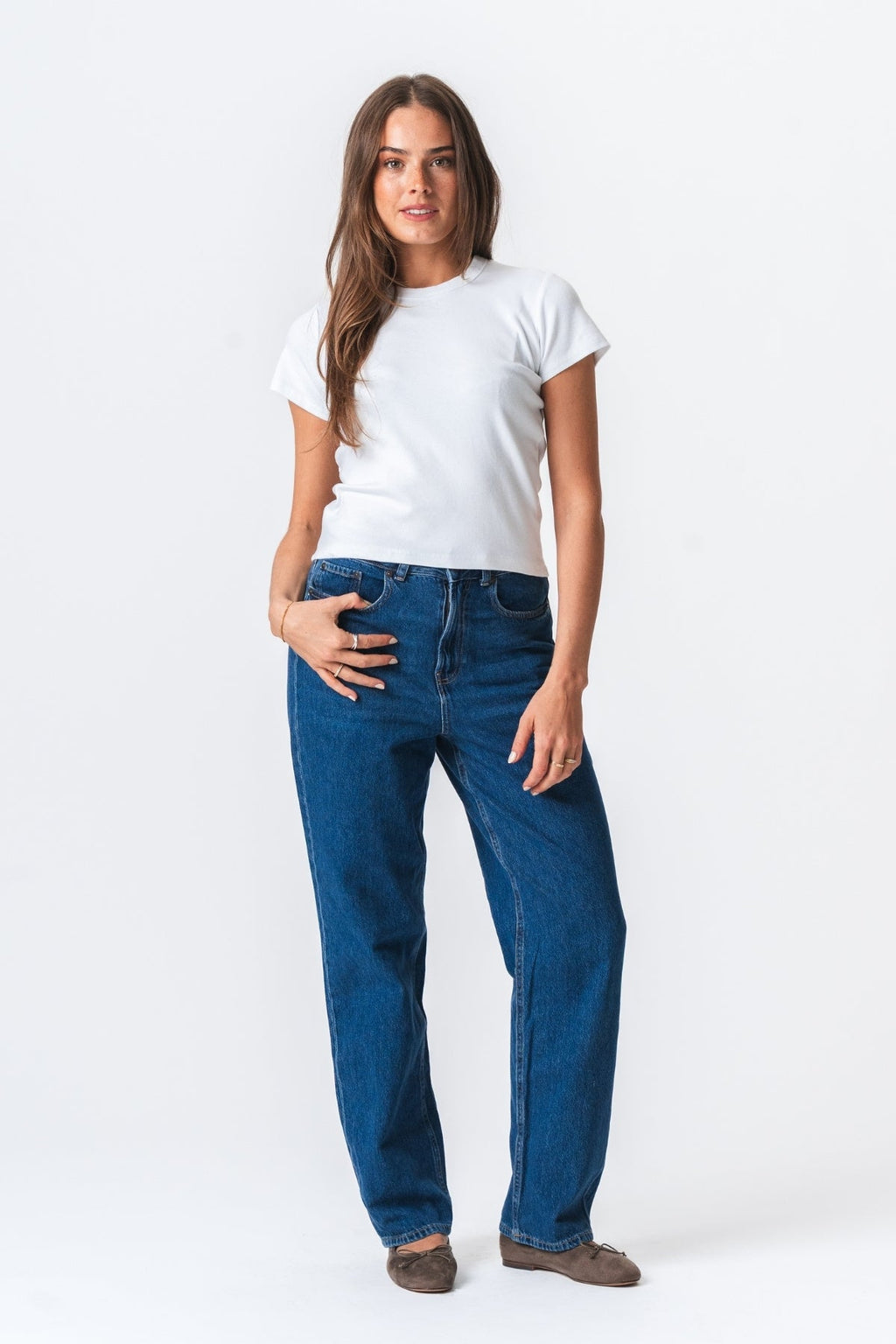 Emily Short T -paita - valkoinen