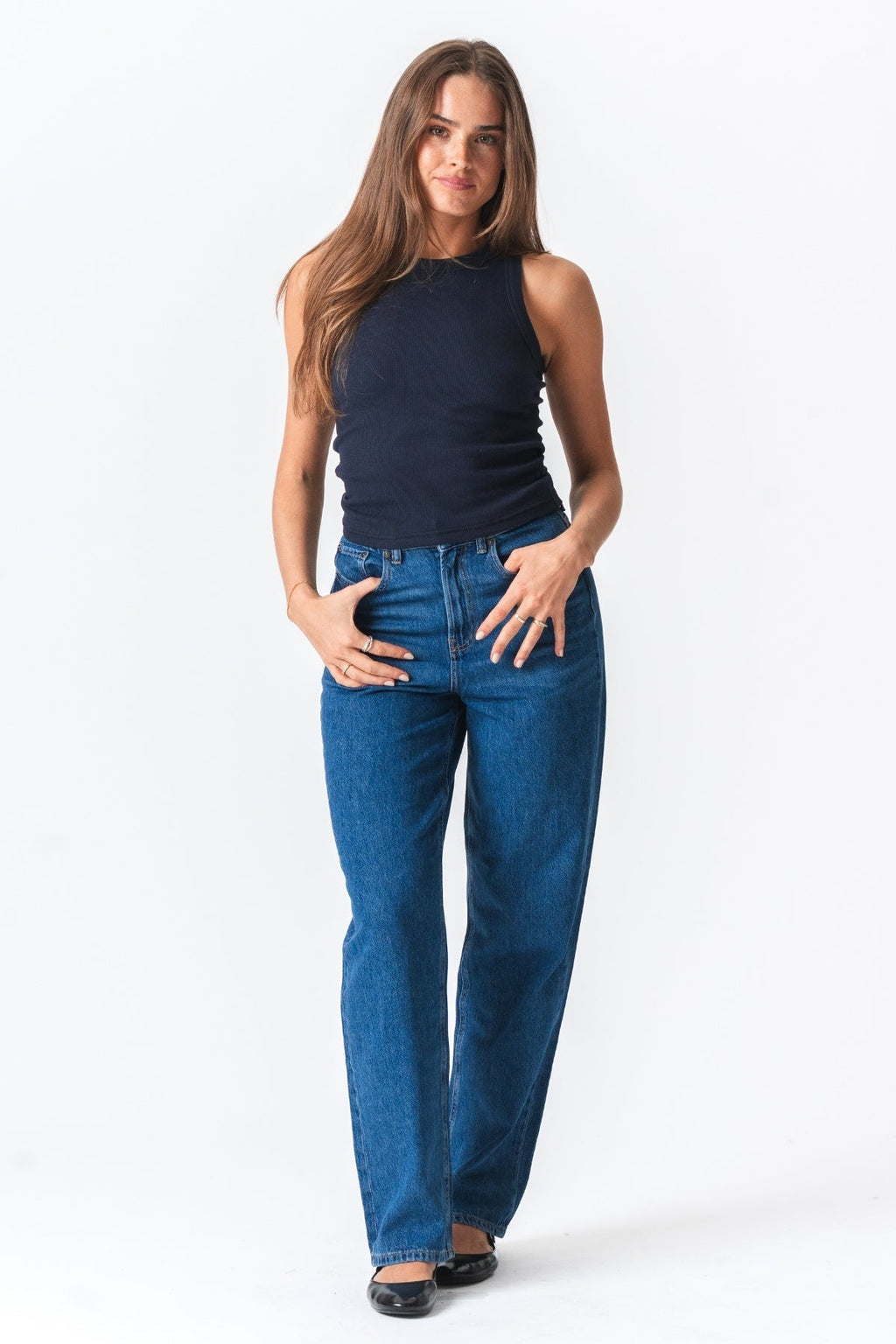 Uusettu yläosa - sininen