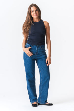 Uusettu yläosa - sininen