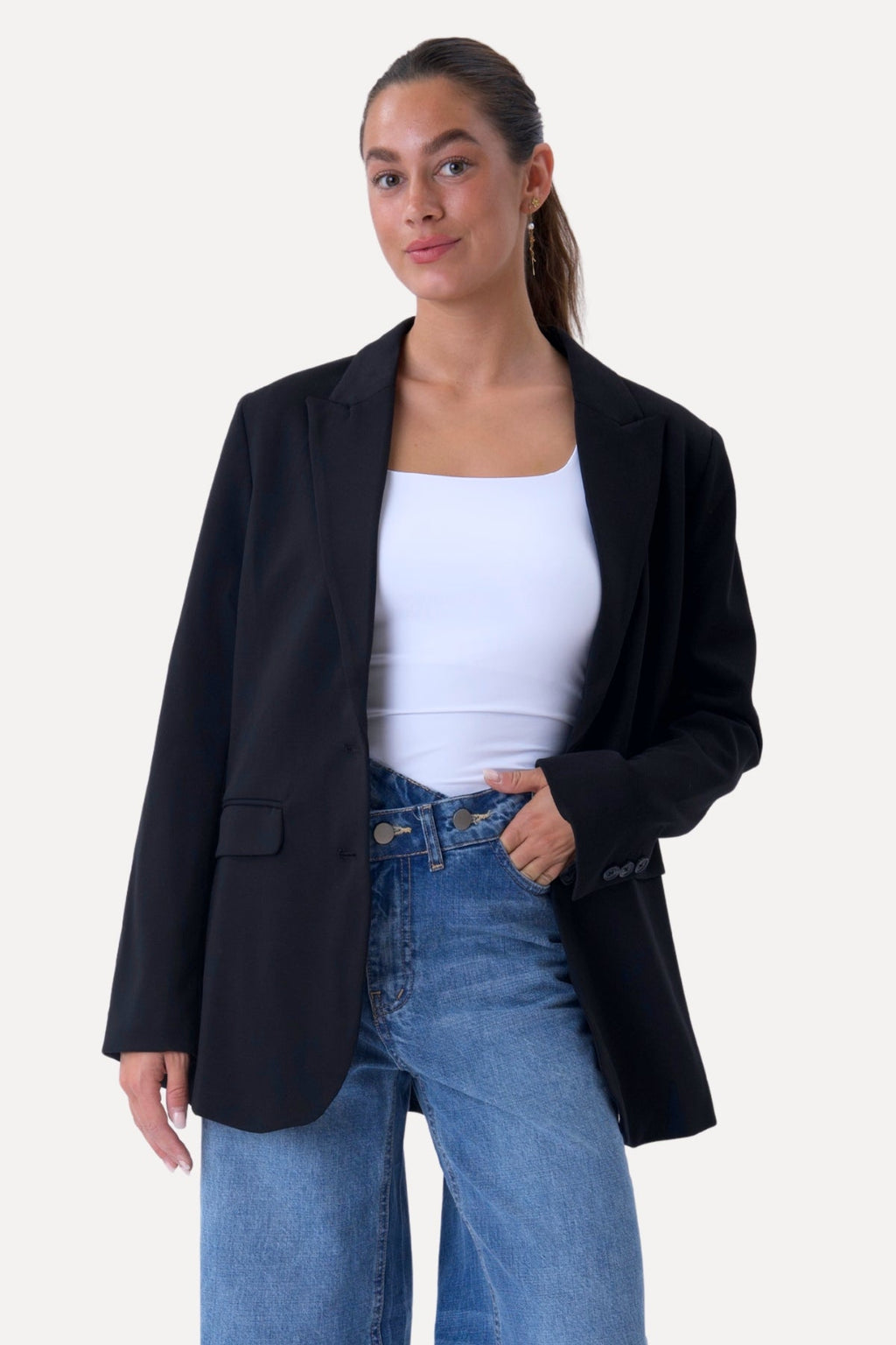 Klassinen istuvuus Blazer - Navy