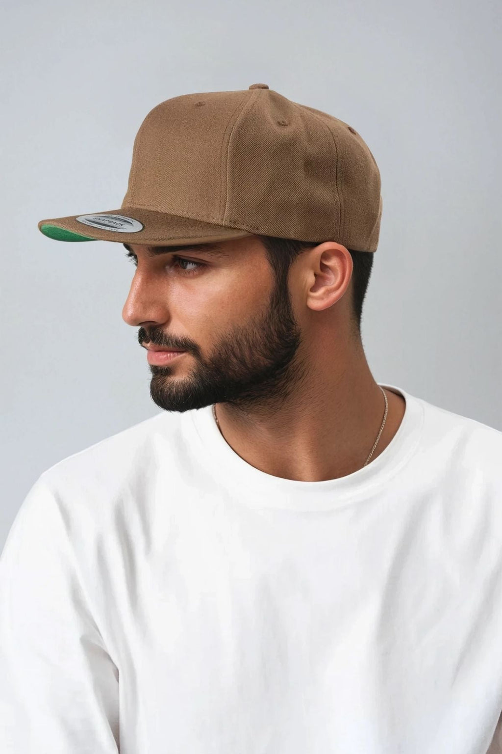 Classic Snapback - ruskea