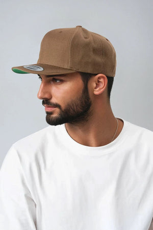Classic Snapback - ruskea