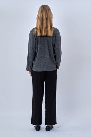 Ivy Tie -pusero - harmaa