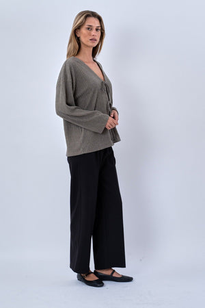 Ivy Tie -pusero - Khaki