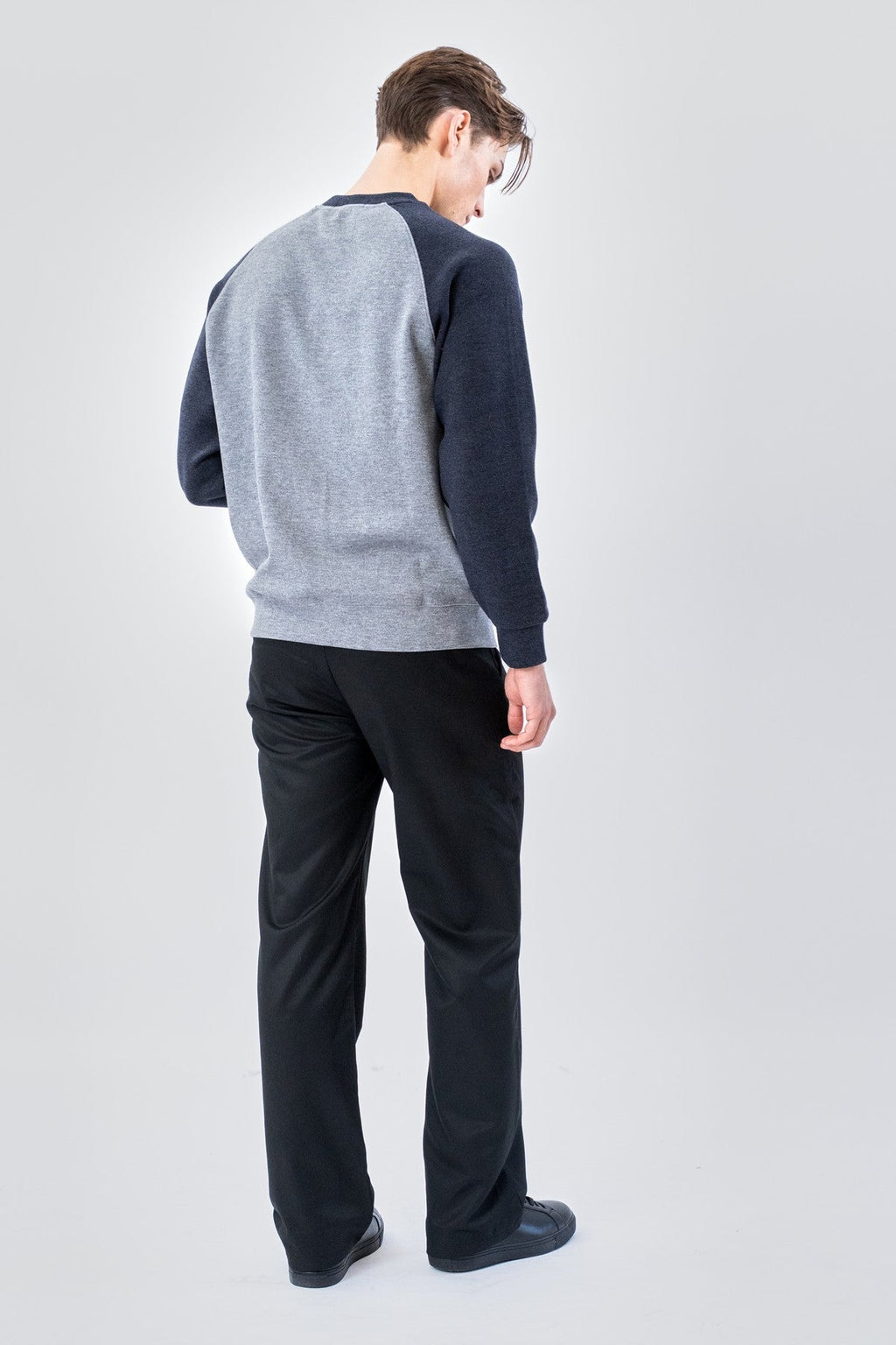 Raglan Sleeve Sweater - tuhkanharmaa