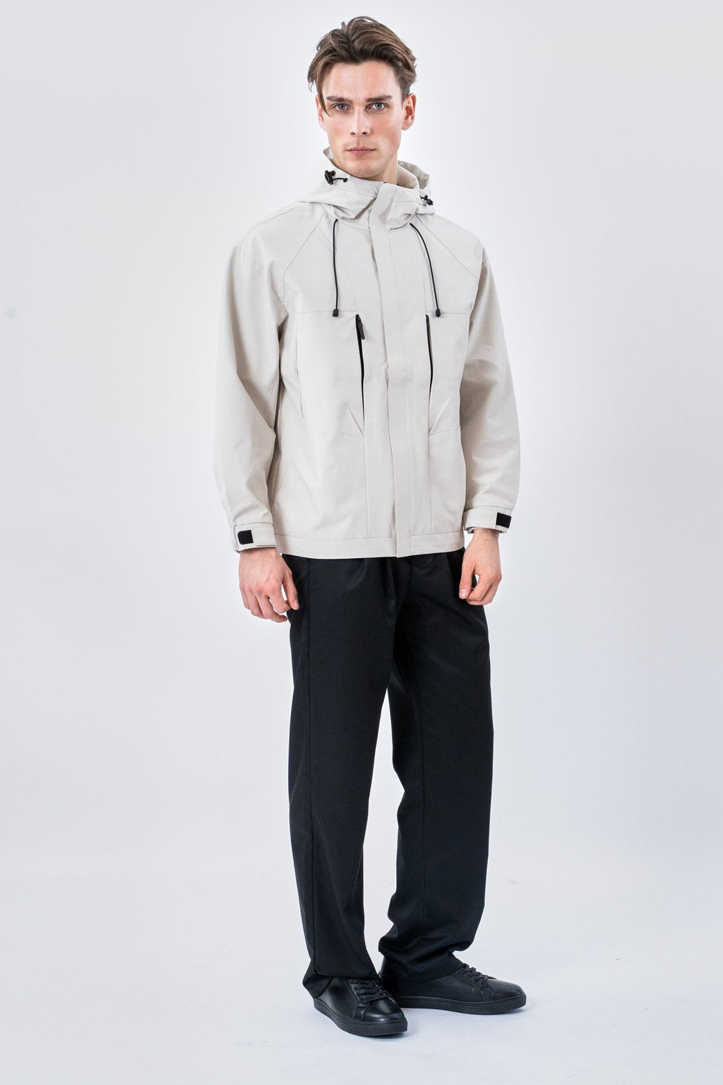 Asher lyhyt takki - vaalea beige