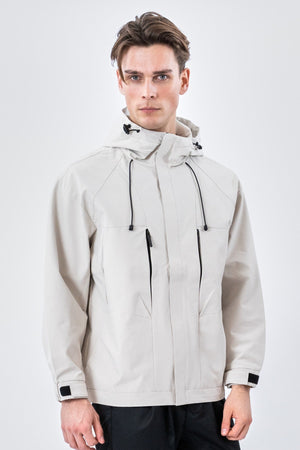 Asher lyhyt takki - vaalea beige