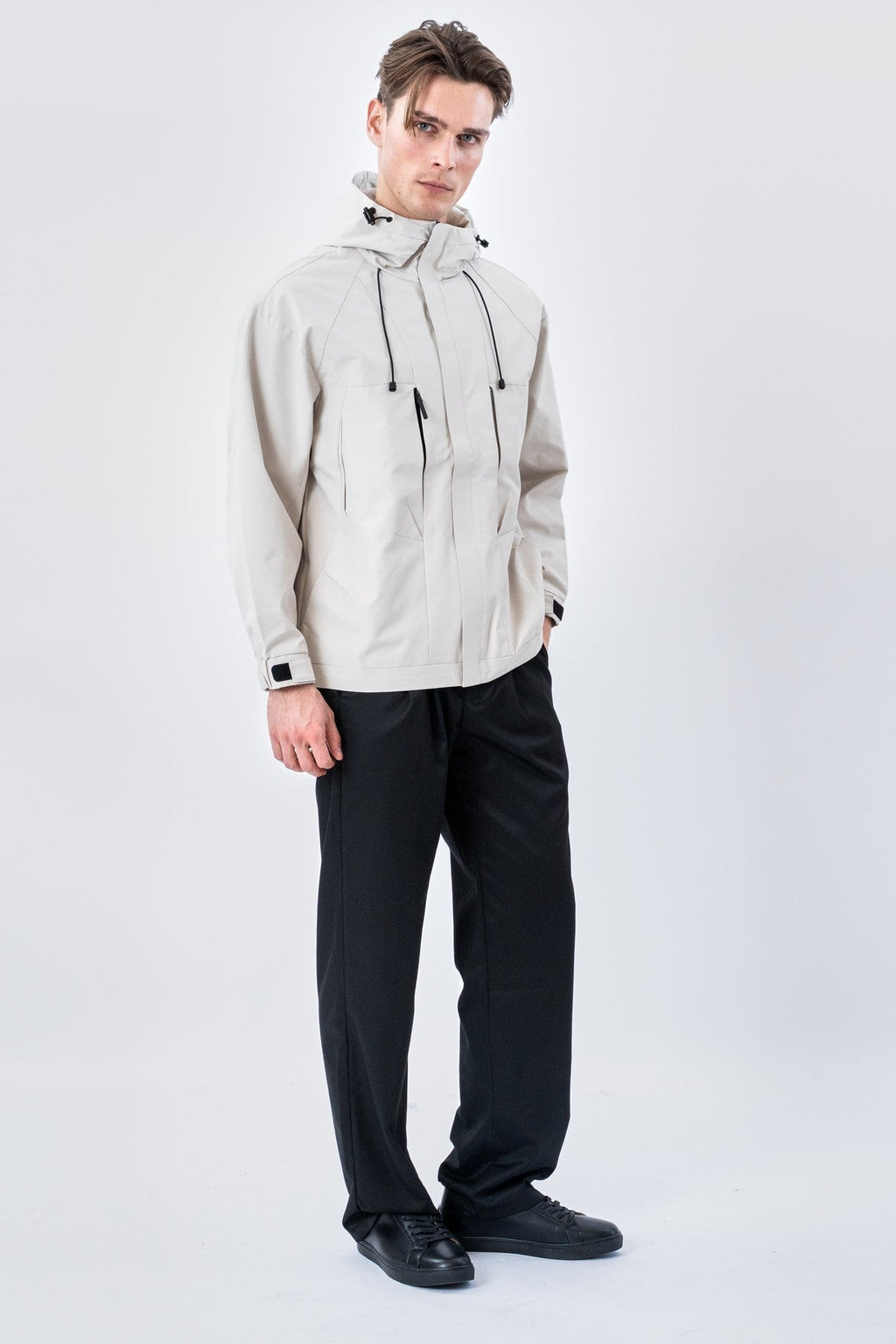 Asher lyhyt takki - vaalea beige