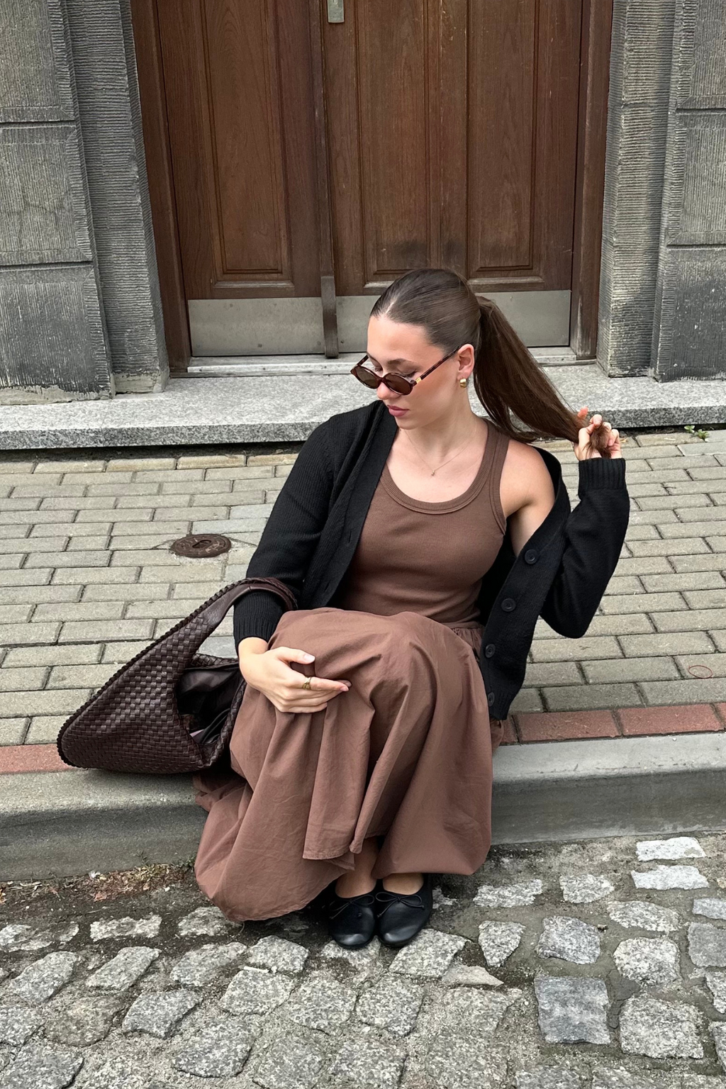 Hanna -mekko - ruskea