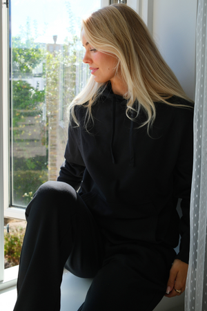 Essential collegehousut - musta