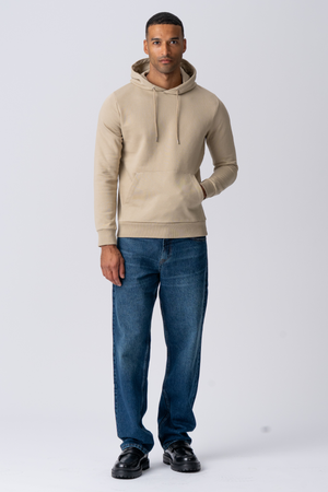 Perushuppari hiki - tumma beige