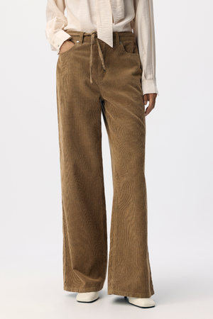 Moji Alima leveät farkut - tanniini musta