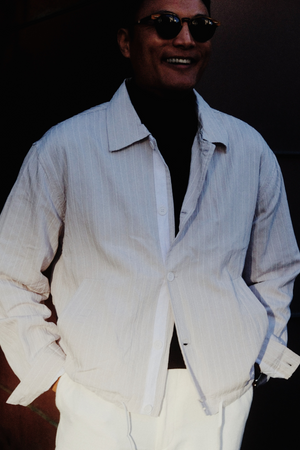 Ezra -takki - harmaa