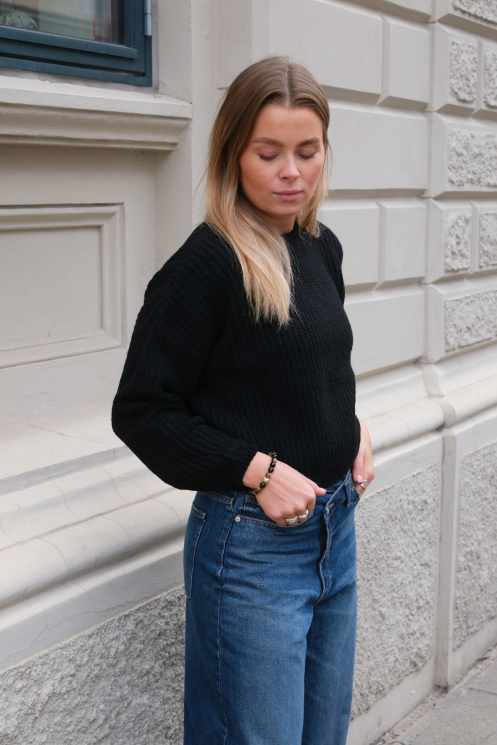 Gabriela Knit - musta