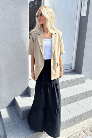 Sikka maxi -hame - musta