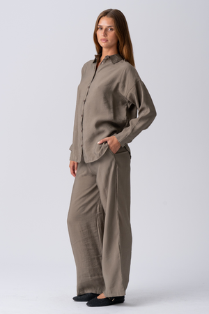 Mia Pants + MIA -paita (khaki) - pakettikauppa