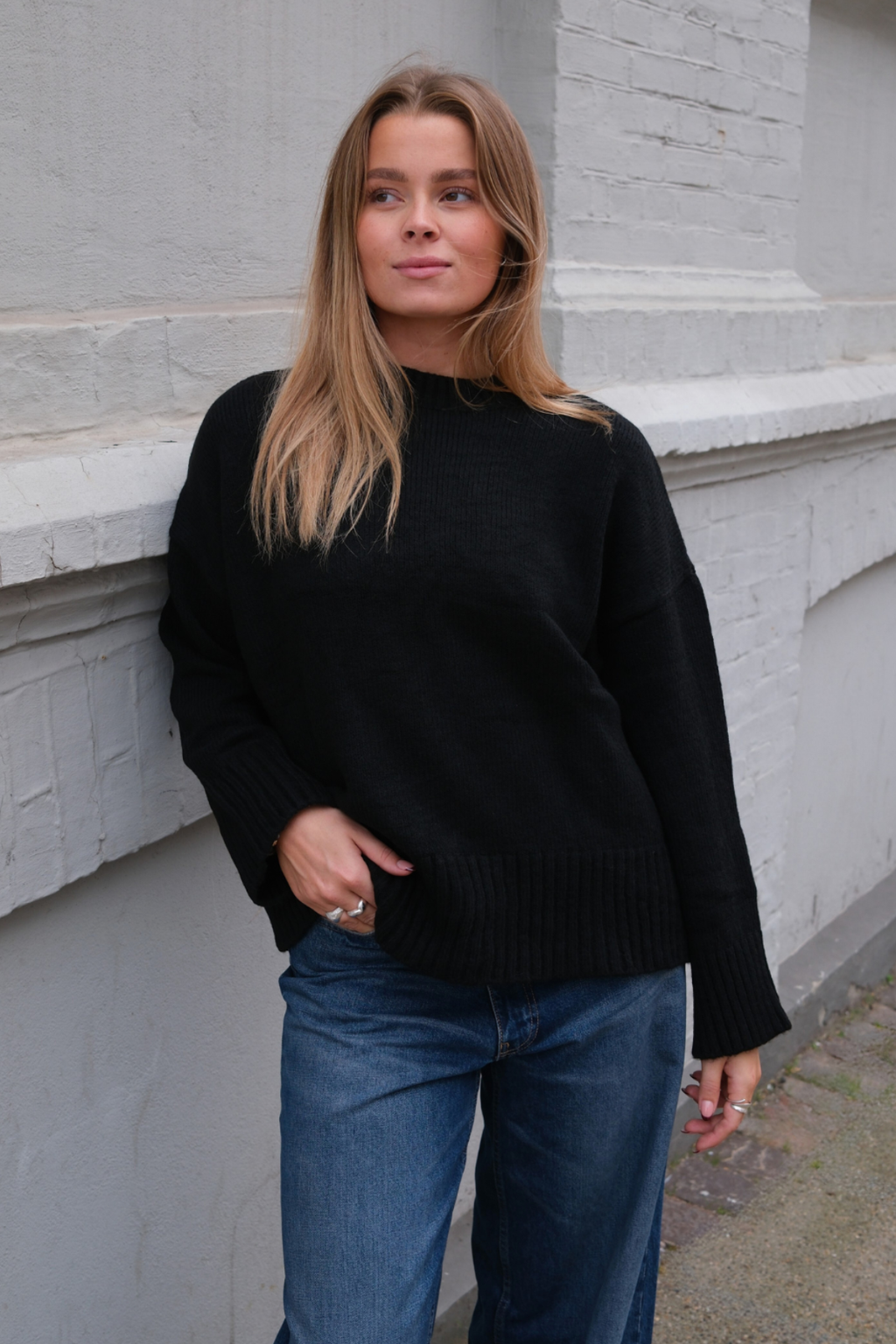 Martina Knit - musta