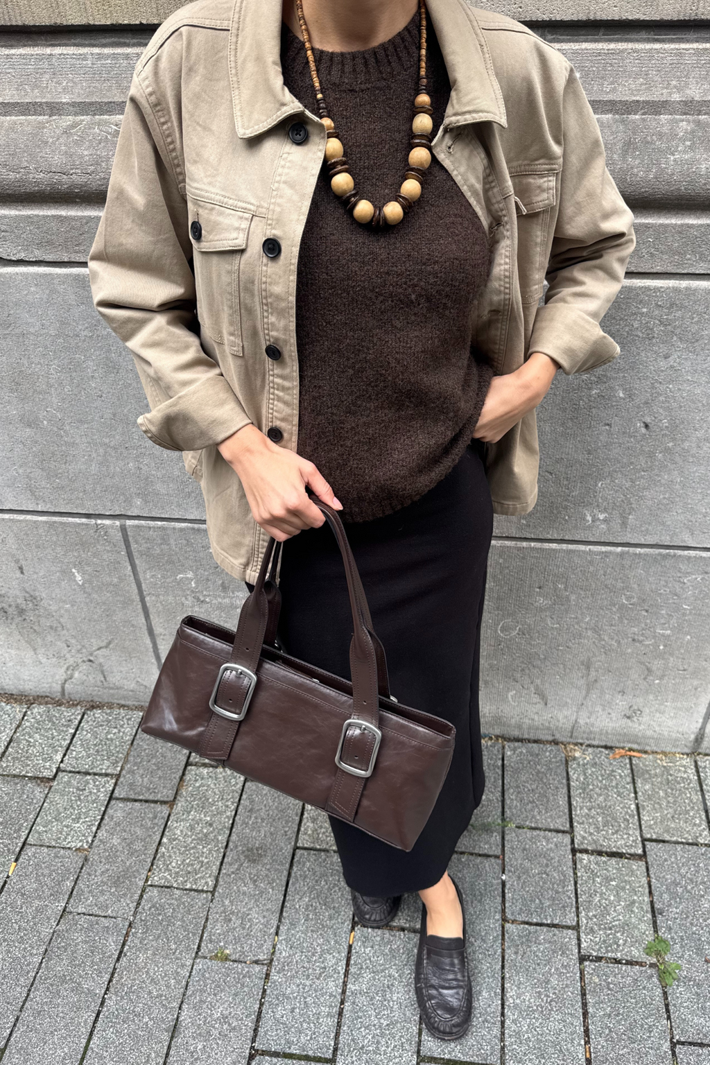 Twill ylipaide - beige