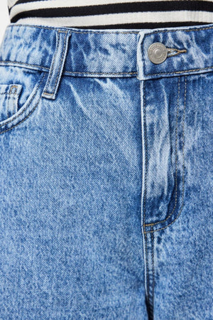 Sky Denim Jorts - Keskimääräinen sininen farkku