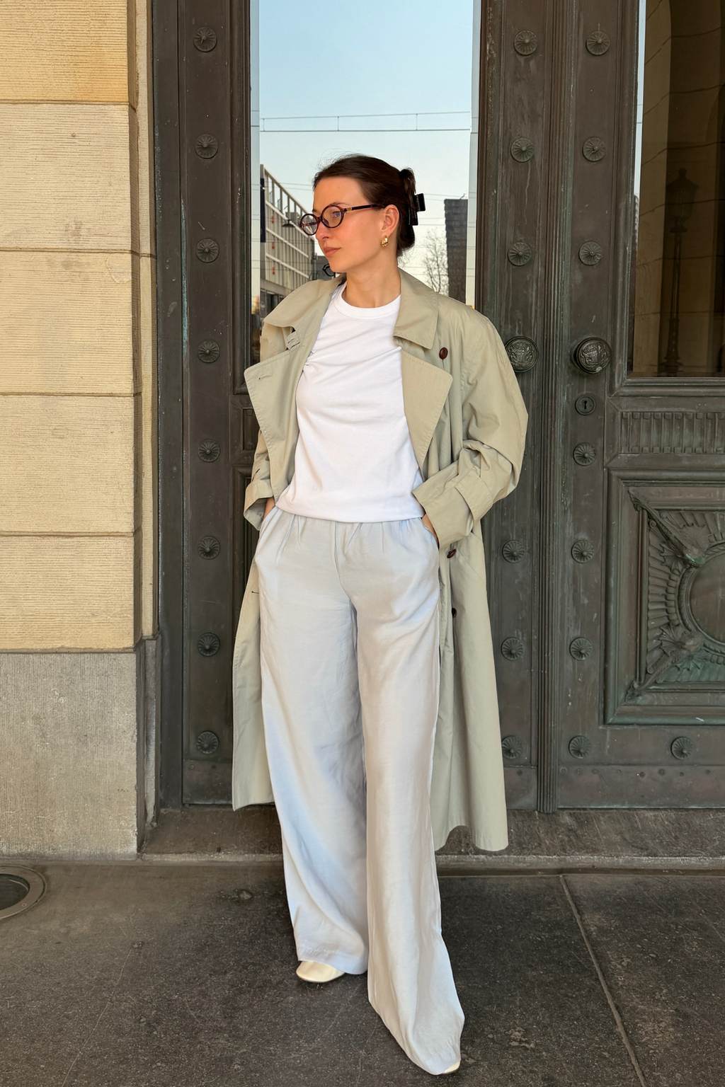 Mia Pants - taivaansininen