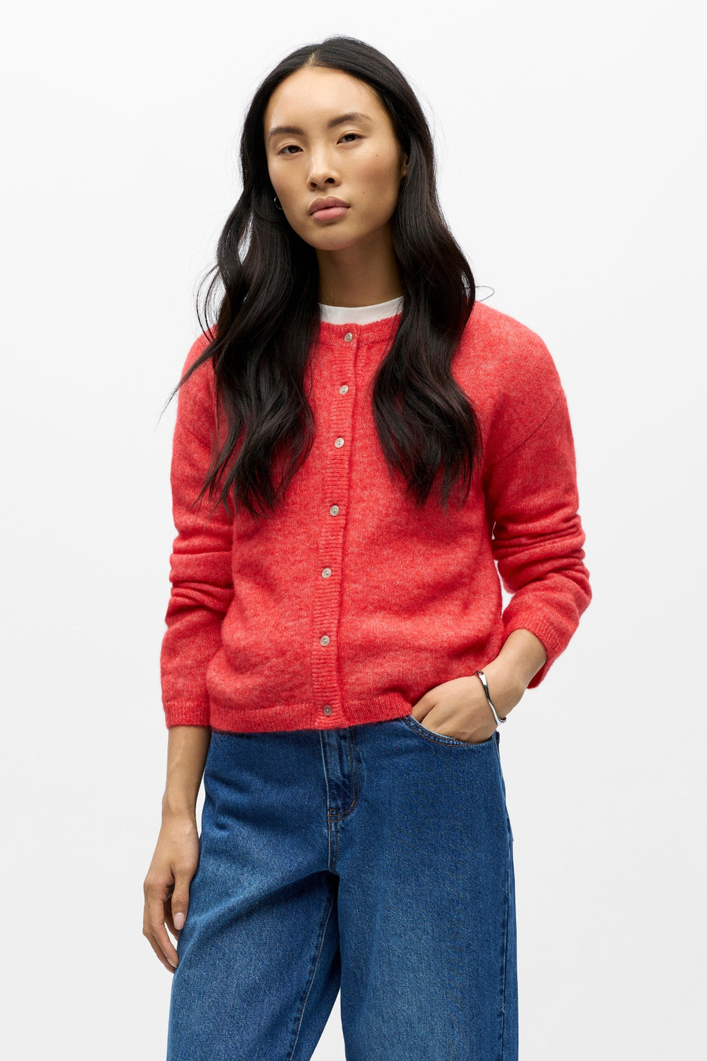 Akaattineuletakki - Joulutähti Melange