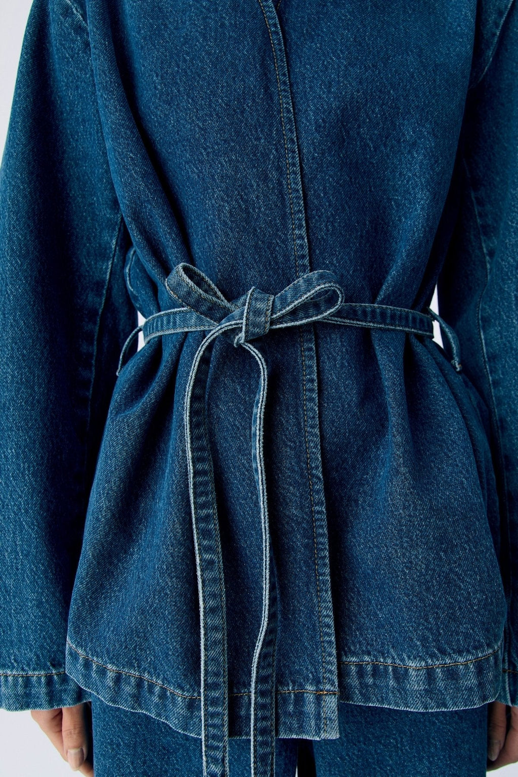 Mallie Blazer - Keskikokoinen sininen farkku