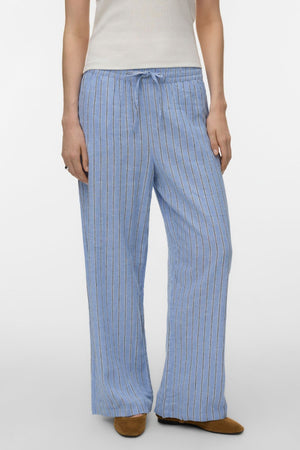 Linn Pants - Ruiskukansininen/LIVA Navy