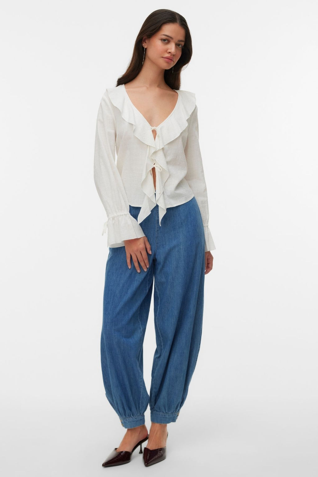 Jamie Tie Top - Lumikki