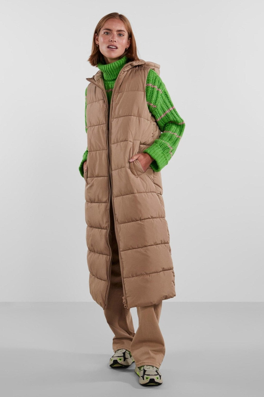 Elinora Lang Puffet Livi - Hopea Mink