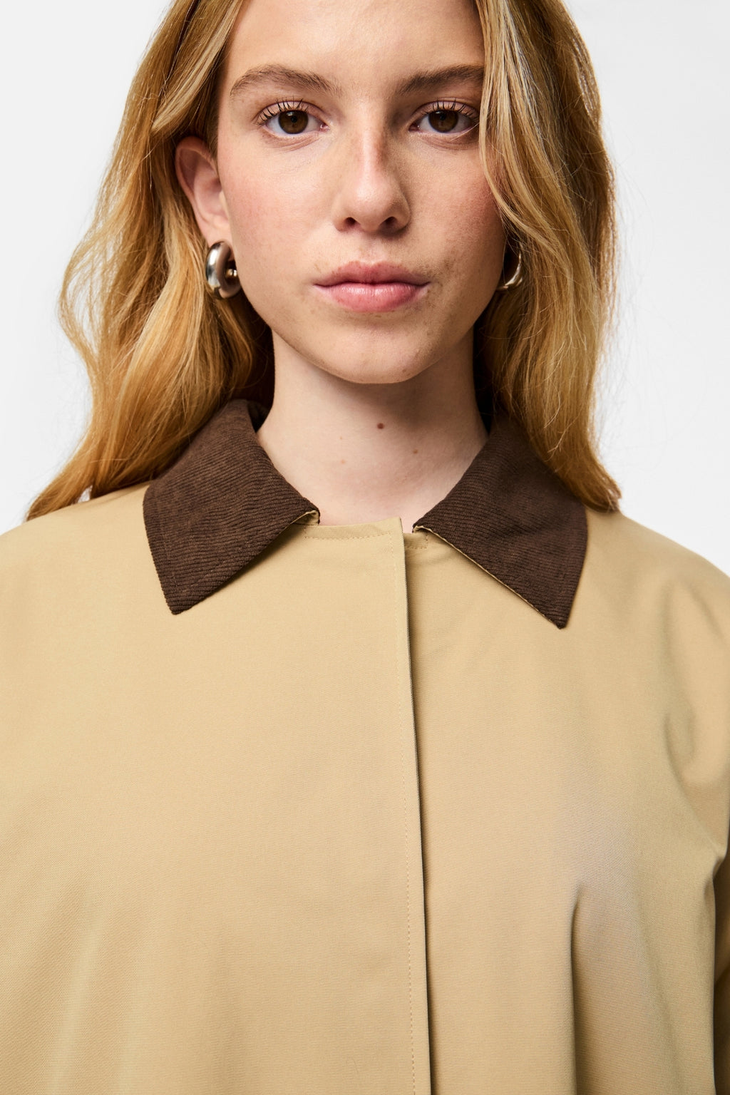 Jorma Long Light -takki - Travertine Hot Fudge