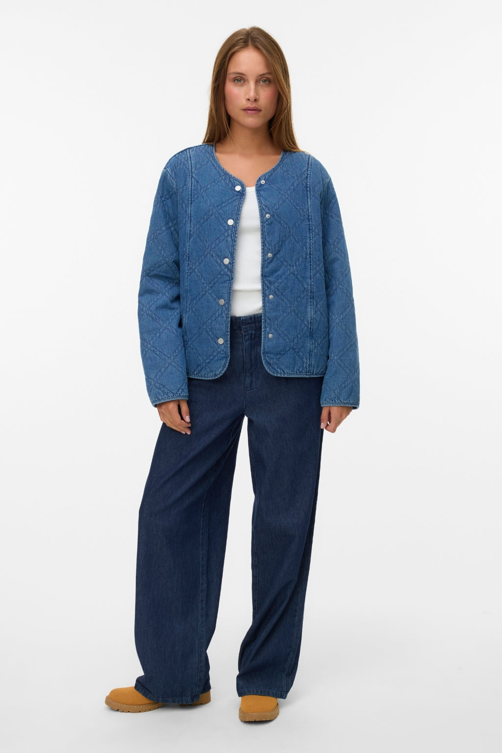 Era tikattu takki - Medium Blue Denim