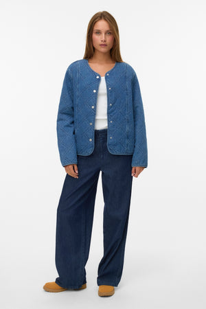 Era tikattu takki - Medium Blue Denim