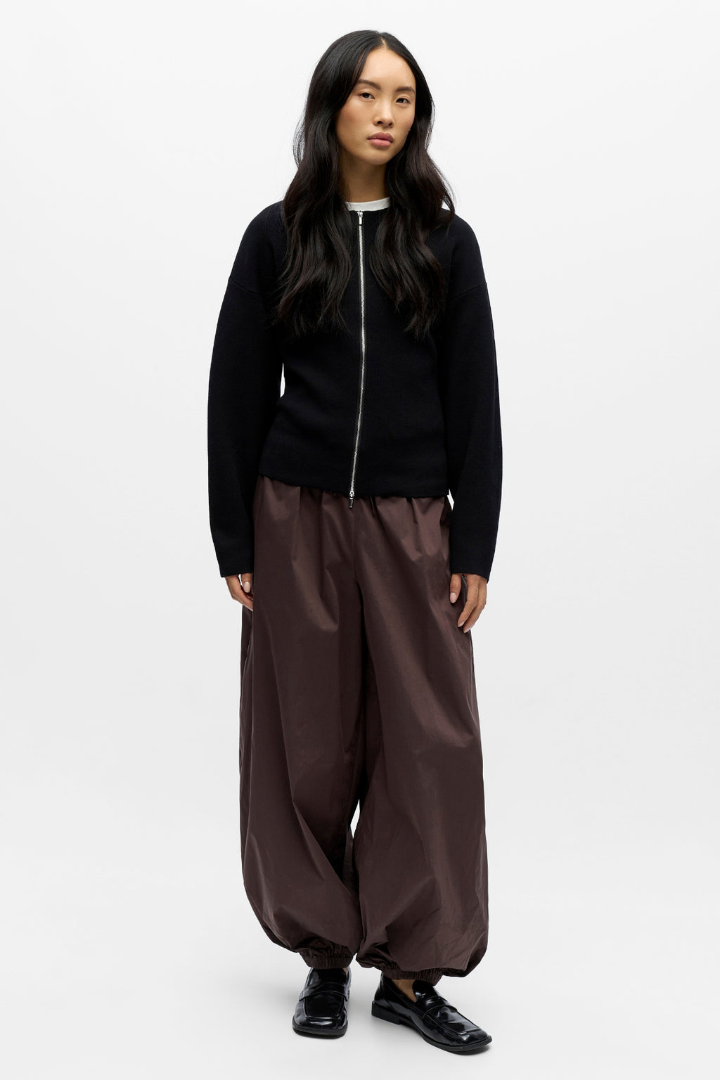 Reynard Knit Cardigan - musta