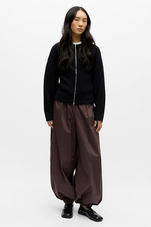 Reynard Knit Cardigan - musta