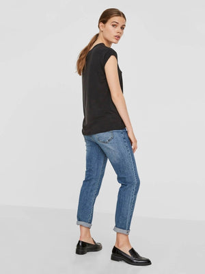 Basic soft t-shirt - Black - TeeShoppen Group™ - T-shirt - Vero Moda