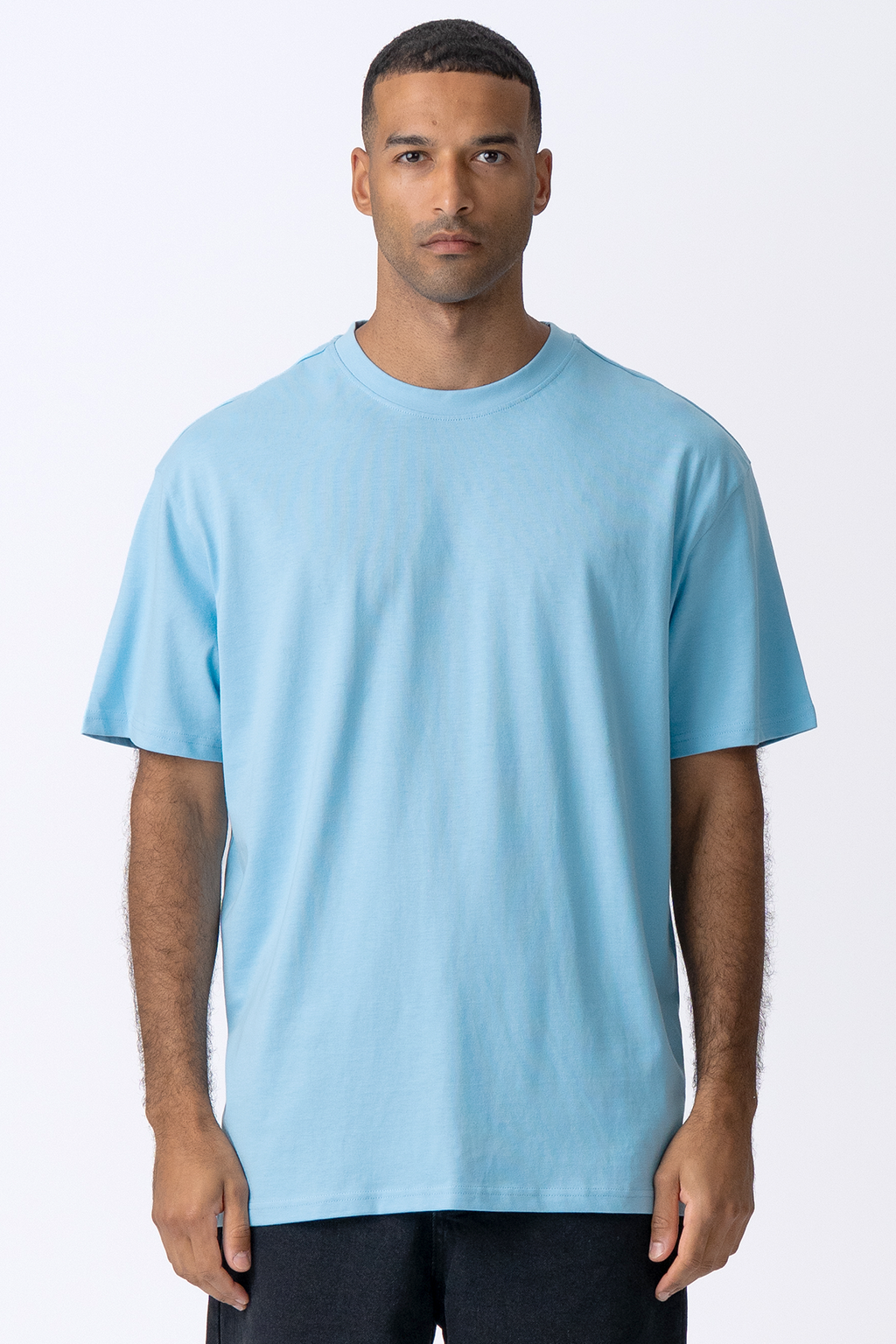 Raskas Oversized T -paita - Baltian sininen