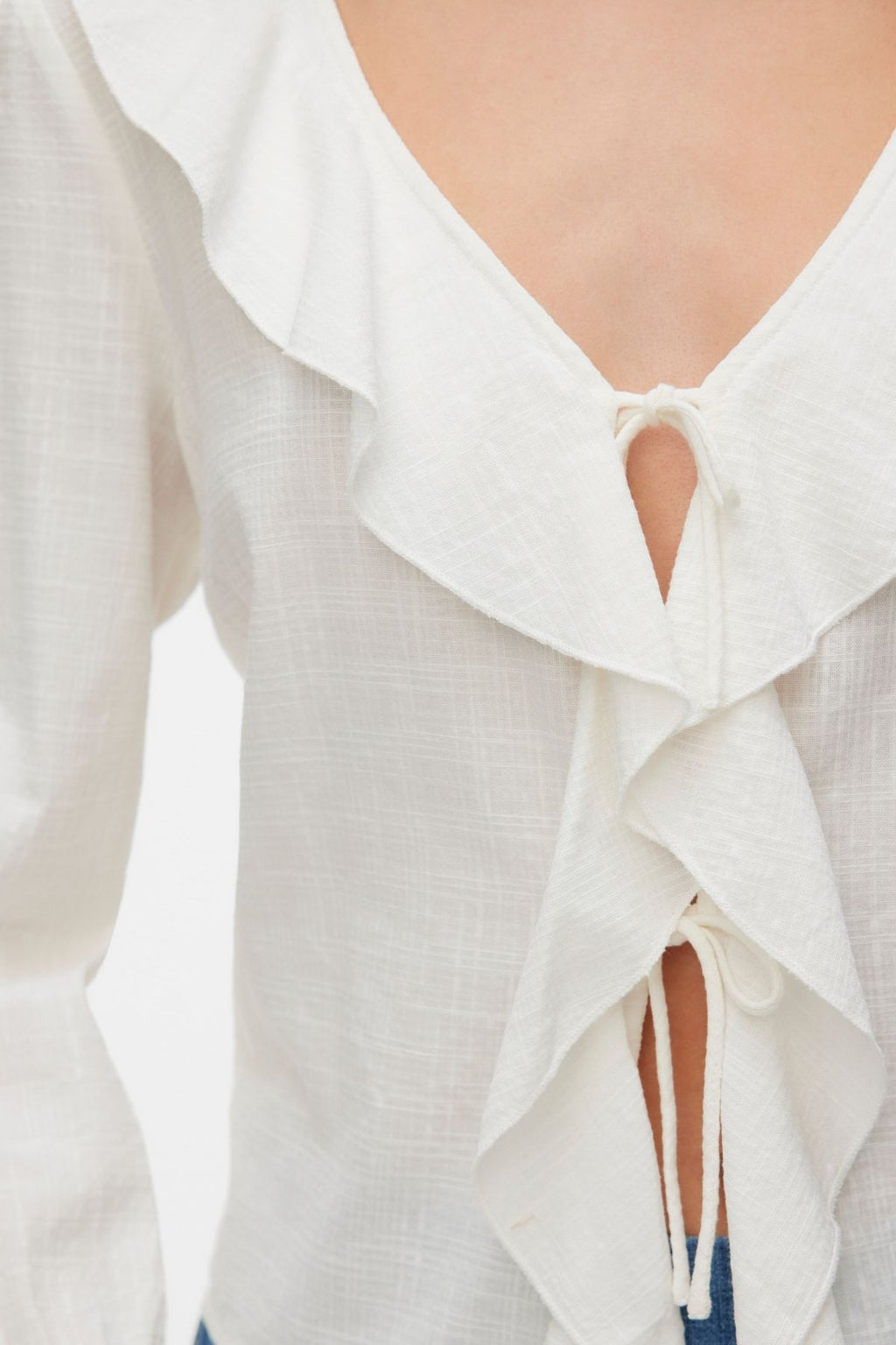 Jamie Tie Top - Lumikki