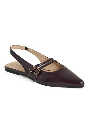 Katherine Patent Slingback - Viininmaistelu
