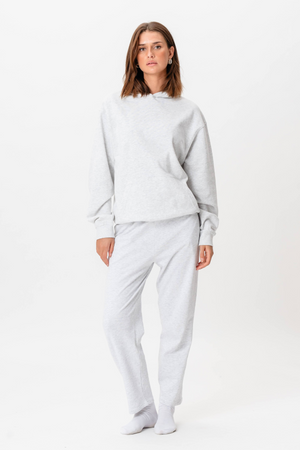 Huppari ilman vetoketjua - harmaa