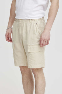 Cargo pellava Shorts - Oyster Gray