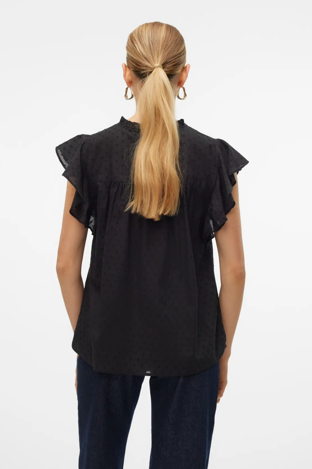 Trine -pitsi yläosa - musta