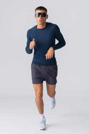 Prime pitkähihainen T -paita - laivasto